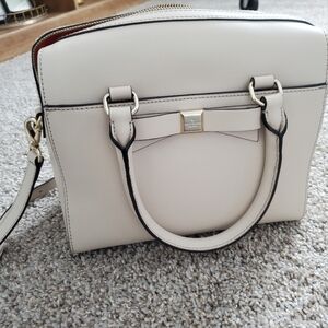 Kate Spade Beige Bow Satchel